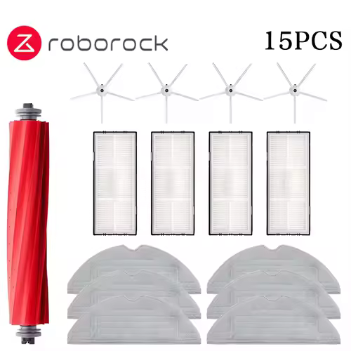 Main Side Brush Mop Hepa Filter Dust Bag Cleaning Rolling Brush Roborock S7 Maxv Ultra S7 Pro Ultra Robot Vacuum Accessories - Image 28