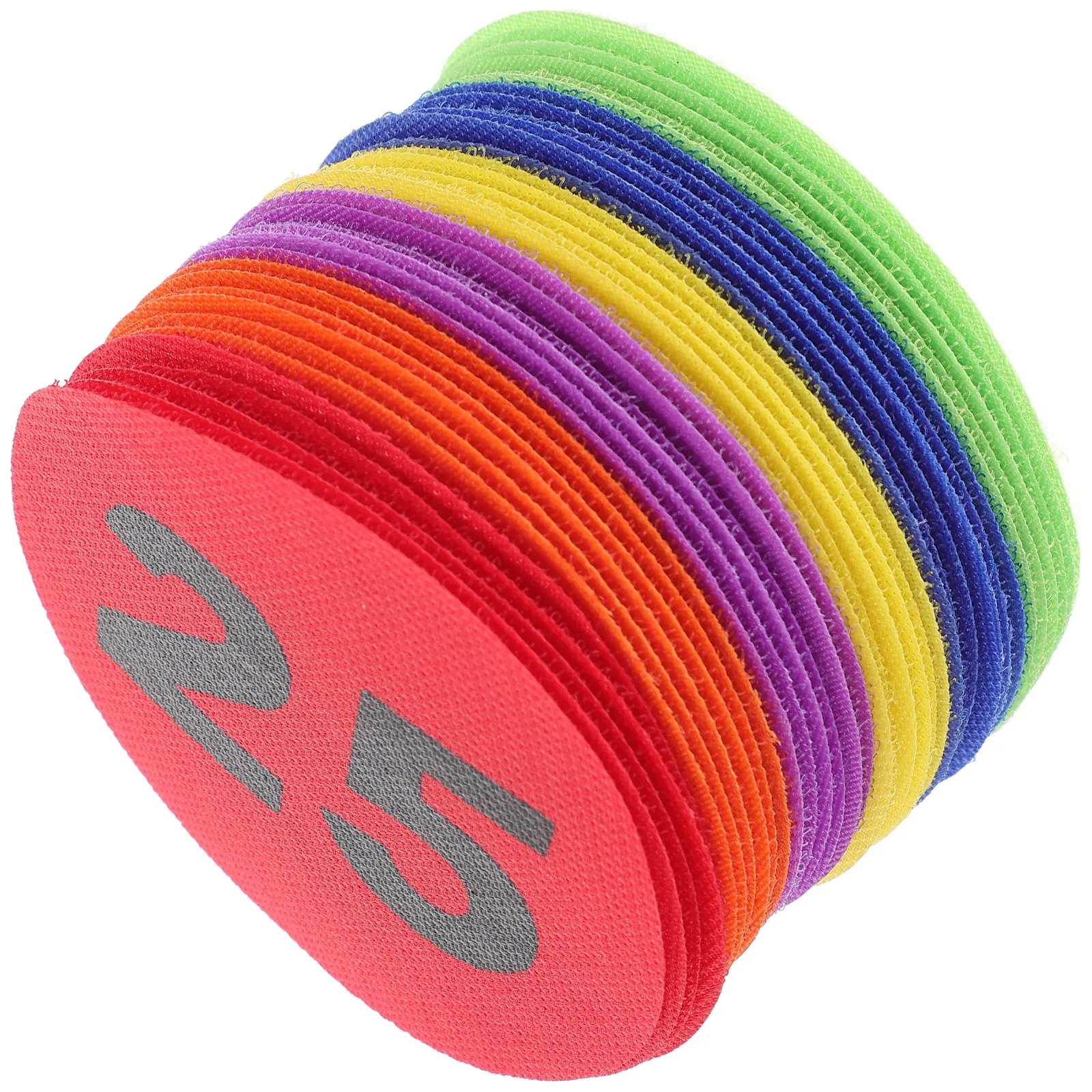 36Sheets Colorful Floor Tag Carpet Spot Positioning Student Floor Marker for Exercise Game Classroom