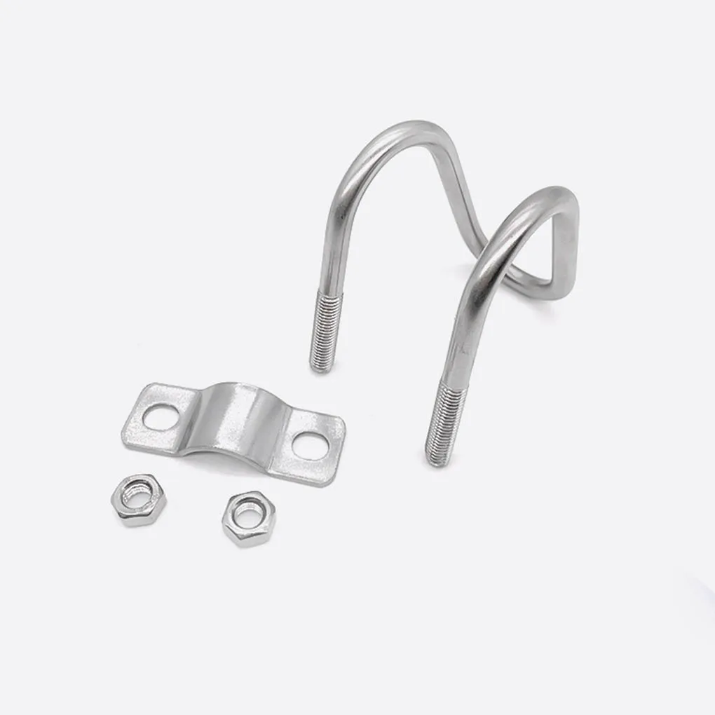 Dudukan Parasol Luar Ruangan Dudukan Pengencang Tahan Aus untuk Pagar Bendera