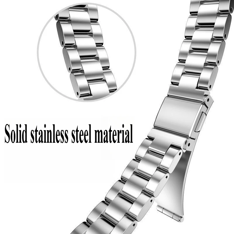 Metal Strap+Case For Xiaomi Band 7 Pro Stainless Steel Butterfly Buckle Bracelet Wristband For Mi Band 7 Pro Correa Accessories