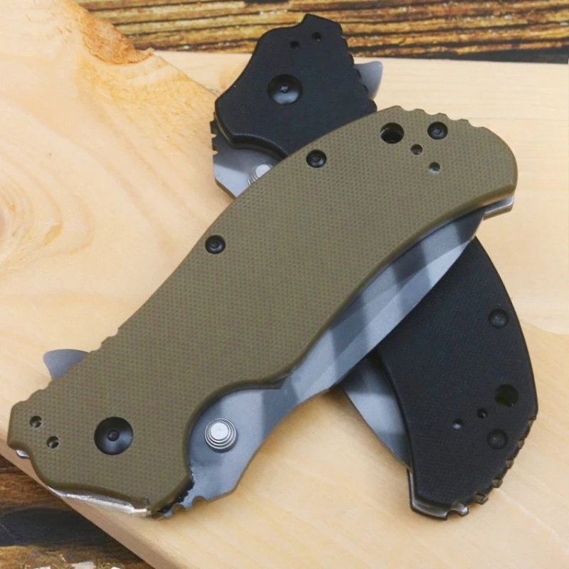 

D2 лезвие G10 ручка складной карман открытый кемпинг выживания нож тактический охотничий портативный универсальный нож для фруктов EDC инструменты