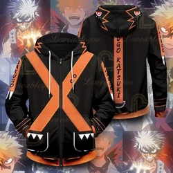 Mein Hero Wissenschaft Cosplay Kostüm Männer Frauen Zip-up Hoodies Sweatshirts Mit Kapuze Hoodies Jacken Neue Arrivel 2020 Heißer Verkauf