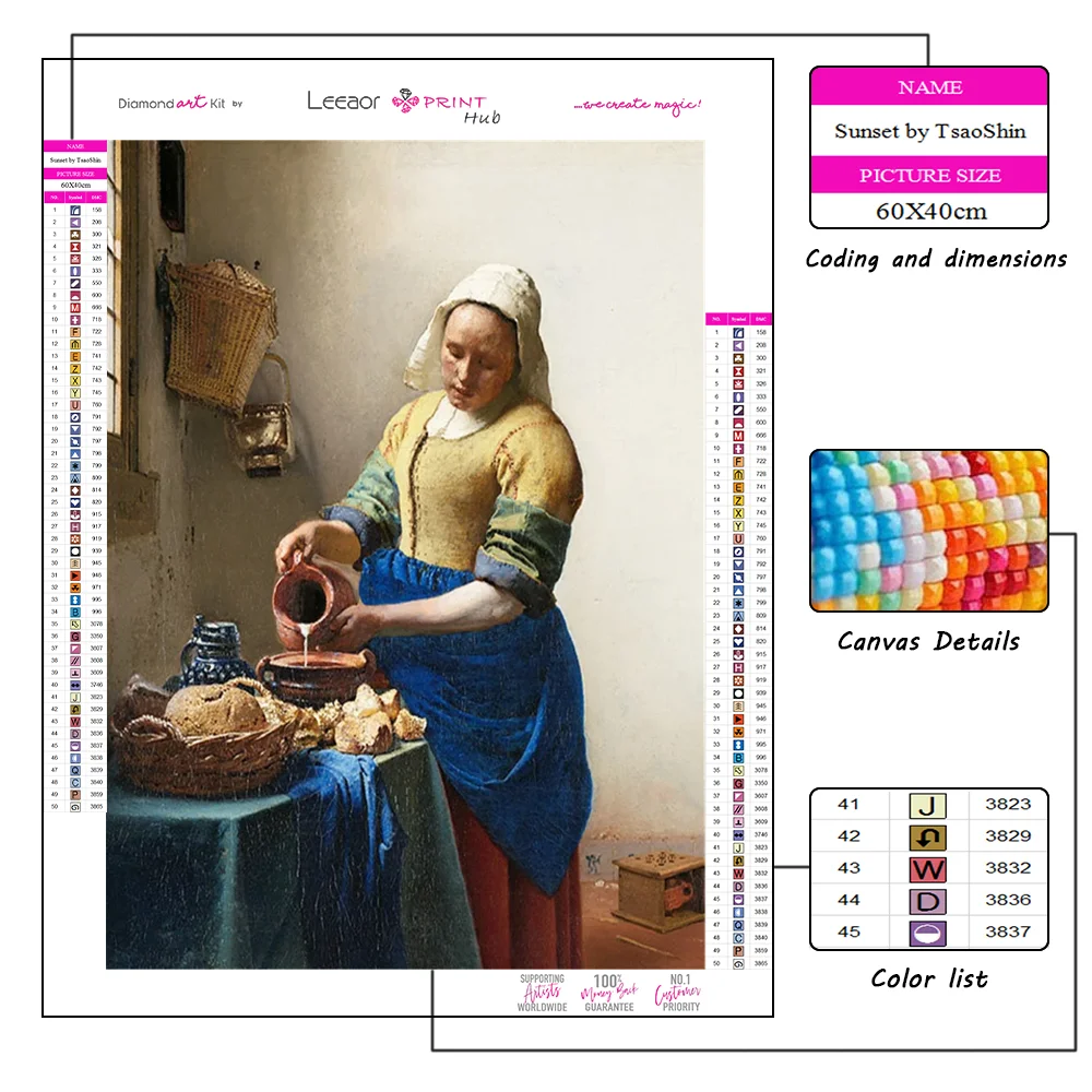 لوحة زيتية فنية ماسية ، حجر الراين وماس الفسيفساء ، مجموعات تطريز غرزة متقاطعة ، ديكور منزلي ، مشغولات هدايا ذاتية الصنع ، #2