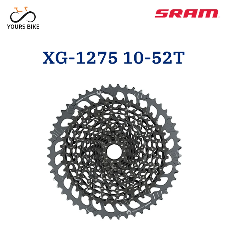 SRAM GX EAGLE XG 1275 10-52T 12 Speed 12V MTB Cassette Bike Freewheel fits XD hubs Bicycle Accessories