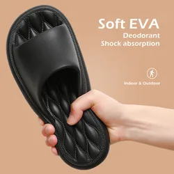 Big Size 48 49 Men Slipper Outdoor Massage Flip Flops Women Summer Sandals Soft Slides Couples Home Bathroom Non-slip Slippers