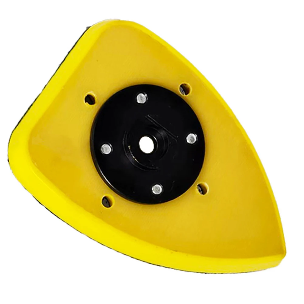 1 Buah Pelat Penyangga Cakram Pengamplas Segitiga 70X100Mm untuk Pengamplasan Kayu Logam Plastik