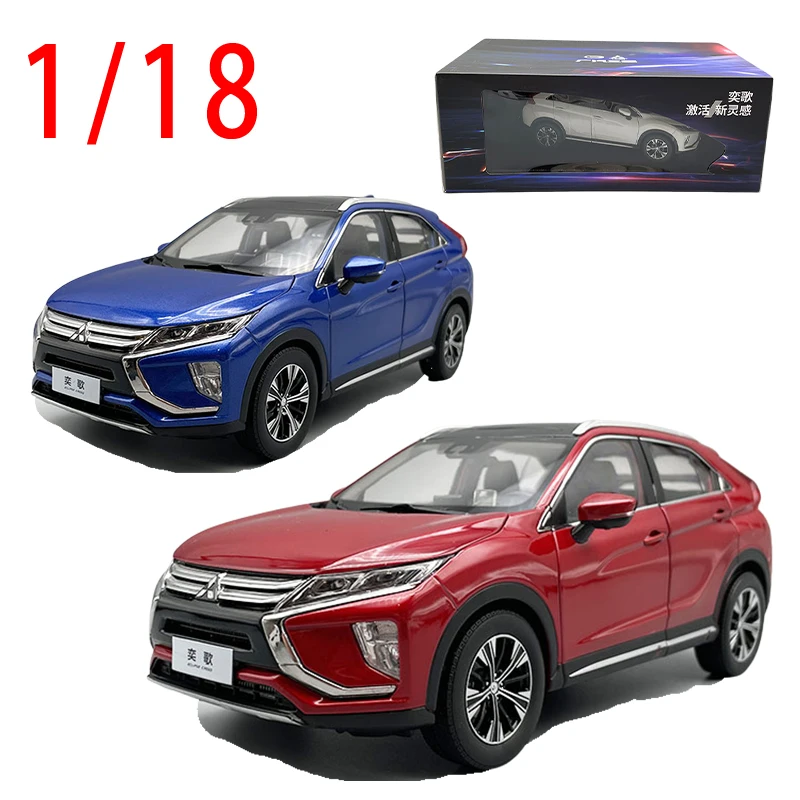 

Diecast 1/18 Gac Mitsubishi Alloy Model Car Mitsubishi ECLIPSE CROSS Play Vehicles Collectible Original Box Toys for Boys