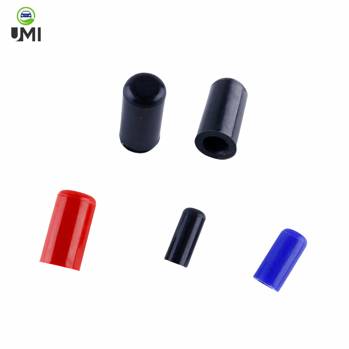 

5PCS Auto Silicone Rubber Blanking Cap Universal Intake Vacuum Hose vacuum plug Tube End Bung ID 4mm 6mm 8mm 10mm 12mm