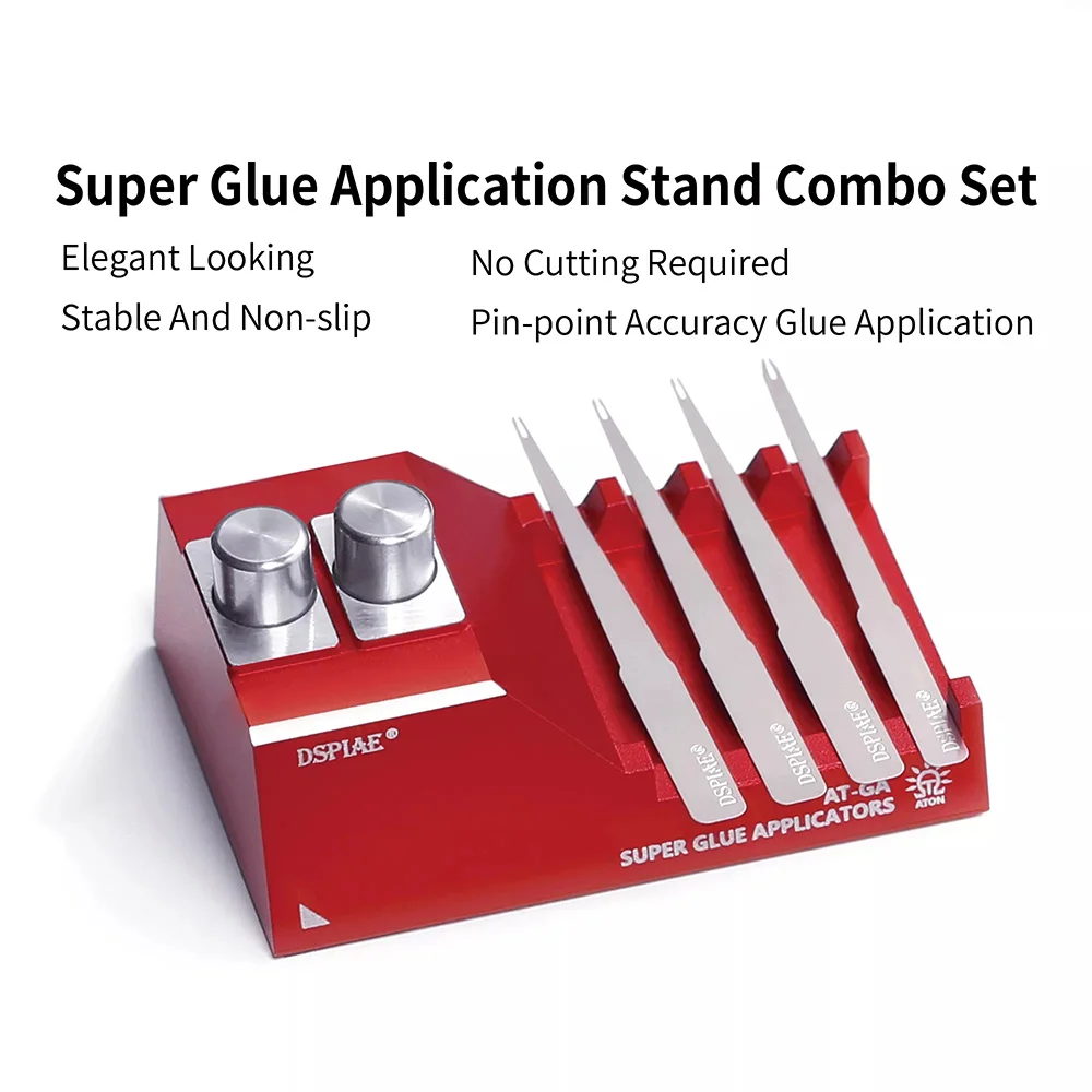 

DSPIAE AT-GA Mecha military model Super Glue Application Stand Combo Set Dispensing table with dispensing stick set