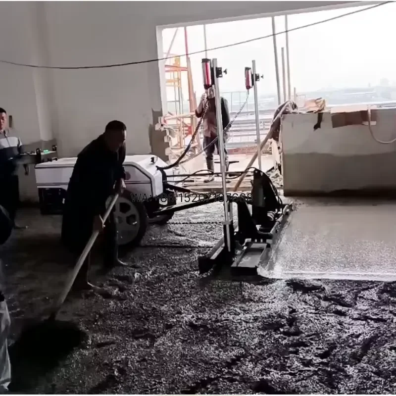Wmwmnu for HS25-4 Automatic Level Screed Concrete Floor Paving Leveler Concrete Leveling Equipment