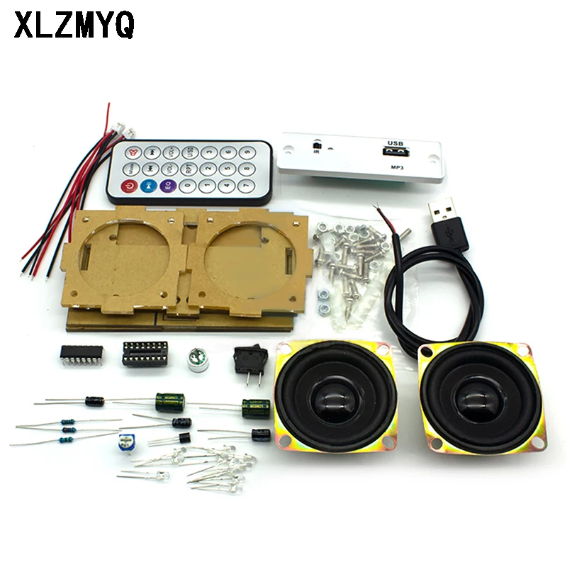 DIY Bluetooth Speaker Production and Assembly Electronic Welding Kit Teaching Practice DIY Electronic Kit Component Set