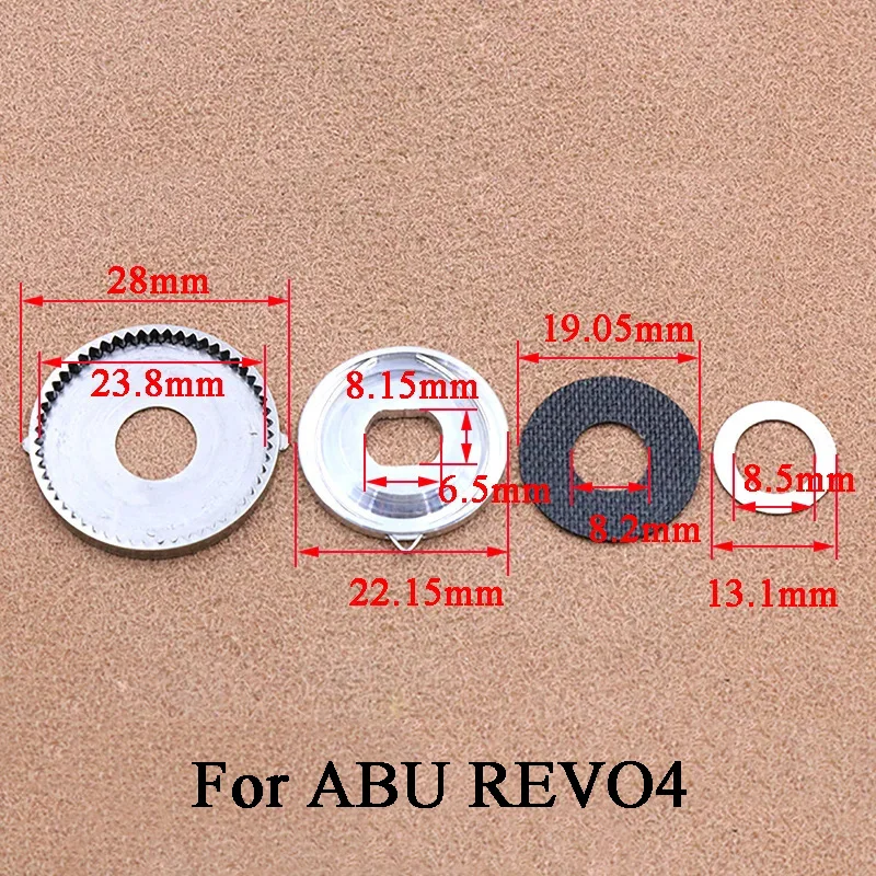 Imagem -02 - para Abu Ravo43 Alx Stx Zatav2exd Acessórios de Instalação de Carretel de Arremesso Acessórios de Alarme de Descarga de Modificação sem Cola