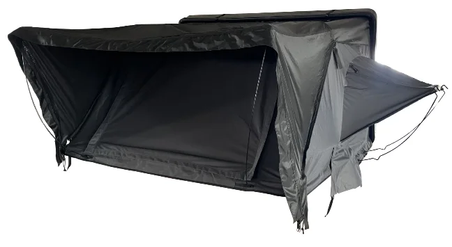 2026 Automatic Side Folding Hard Shell Roof Top Tent with Waterproof Coverpromote sales