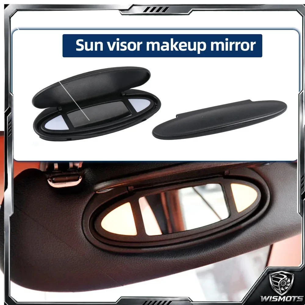NEW-Car Sunvisor Vanity Sun Visor Mirror Assembly For Porsche BOXSTER CAYMAN 981 982 Carrera 911 TRAGA GT3 991 992