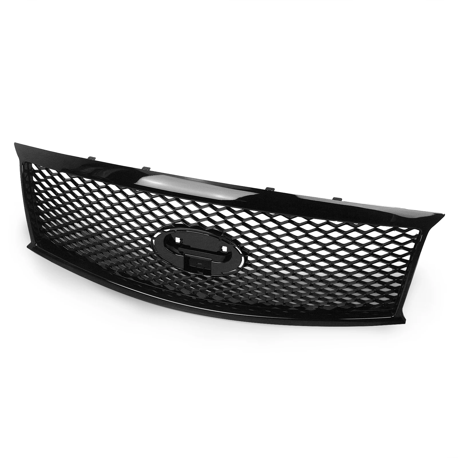 

Для Infiniti M37 M56 2011-2013 Q70 2014-2015: Гоночная решетка радиатора, верхняя решетка бампера, сетчатая рамка-накладка на капот
