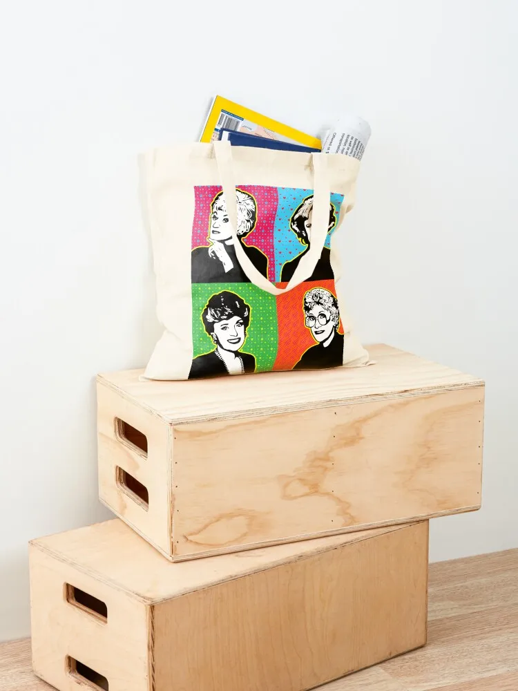 Golden Girls Pop Art Tote Bag custom bags shopper bags for women tote bag Gift bag