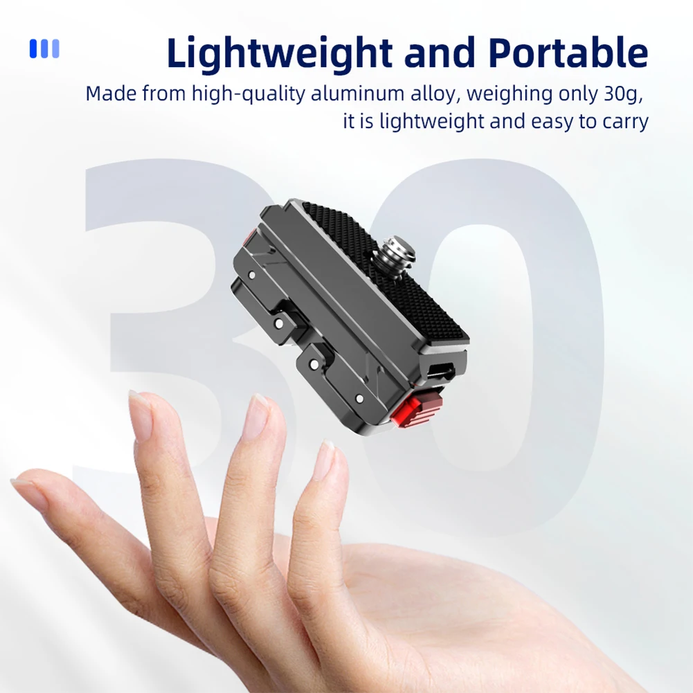 Quick Release Magnetic Mount 1/4 Screw Magnetic Adapter Base Mount 1/4 Thread 2-Prong Mount for  Ace Pro 2 Accessories
