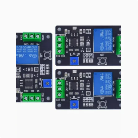 

1PCS TRM01 Delay/Self-Lock/Trigger Relay Module 5V/12V/24V Compatible NE555 Timer