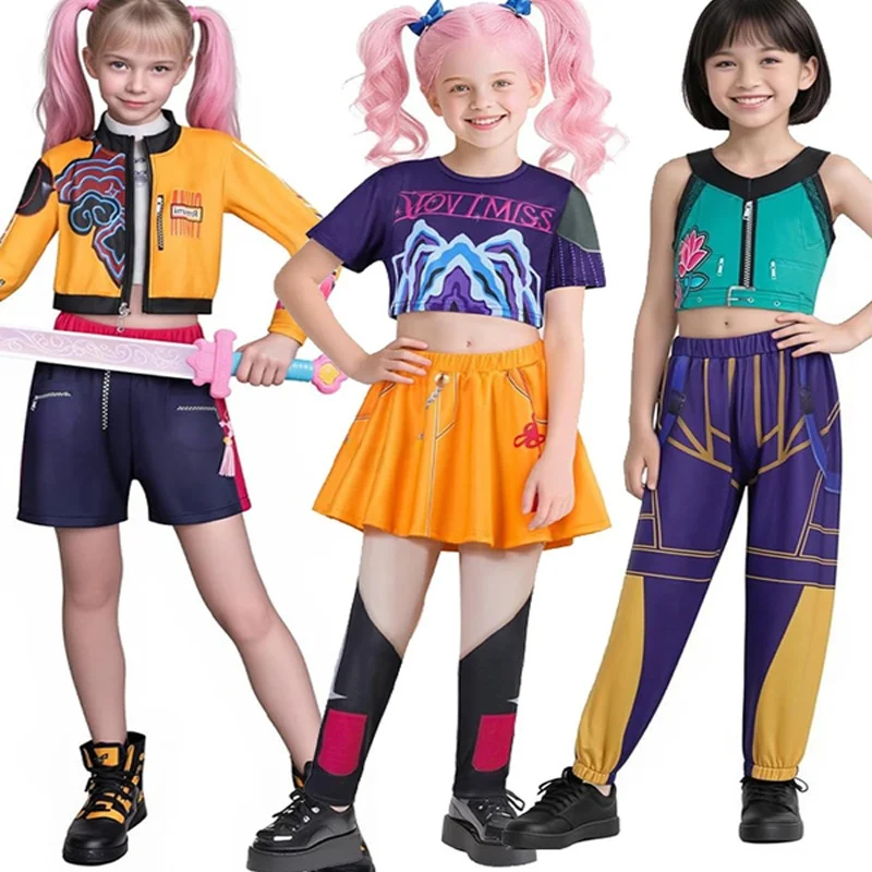 

Новый летний костюм для косплея на Хэллоуин, наряд для выступления, демон, светящийся костюм Милы Дьявола, шкаф