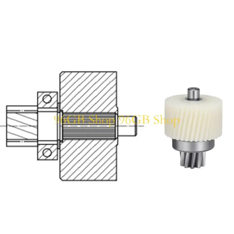 96GB Engineered Reduction Gear for Electric Bike Motors Lightweight Corrosion Resistant