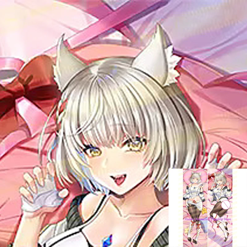 

Dakimakura Anime Pillow Cover Mio Double Sided Print 2Way Cushion Cover Xmas Gifts