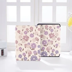 Flower Kindle Case for All-New 6.8