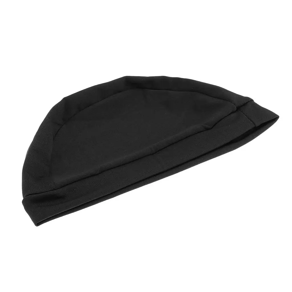 Black Spandex Dome Cap, malha de cabelo para fazer perucas, Snood, Stretchy Wig Cap