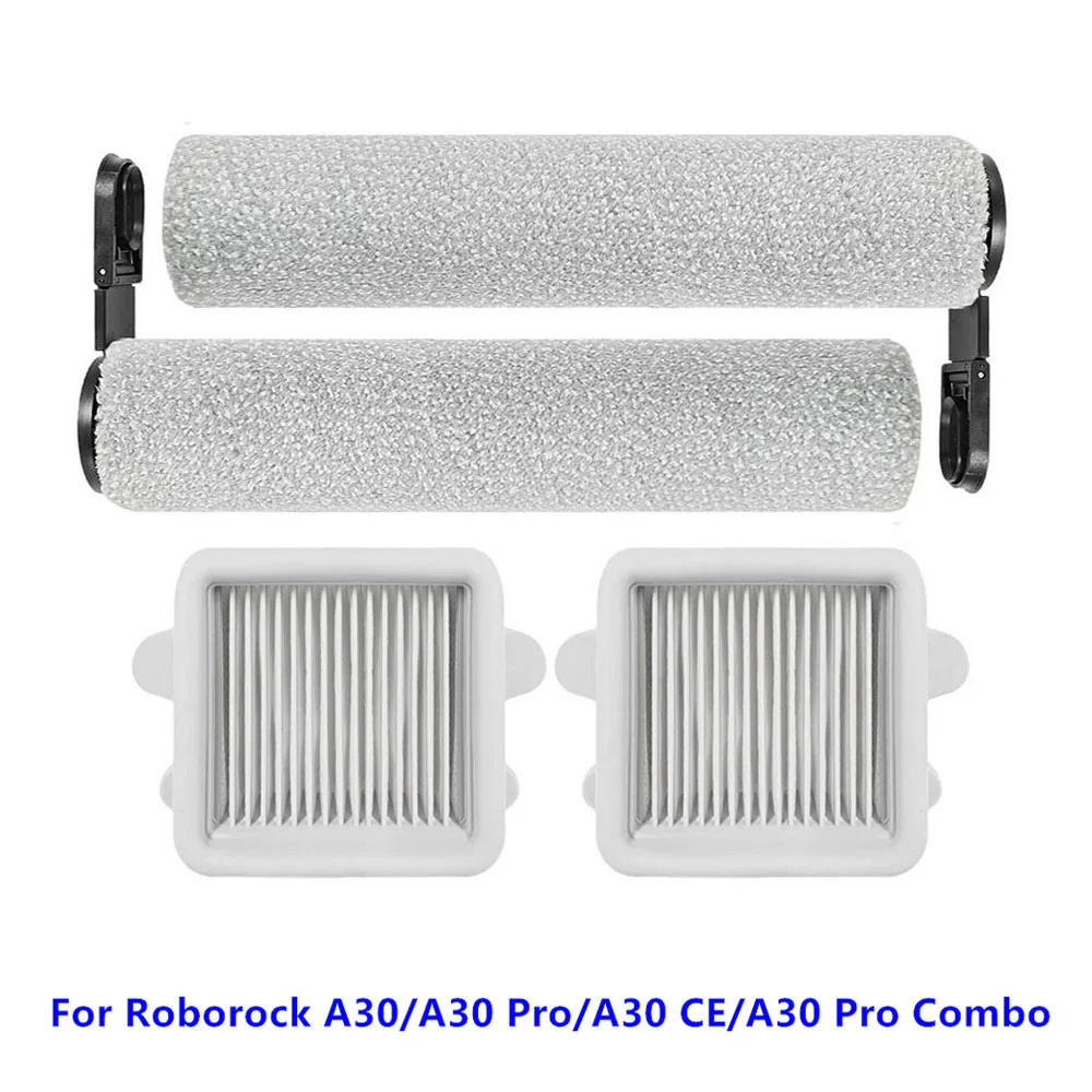 Hepa-фильтры, основные щетки для Roborock A30/A30 Pro/A30 CE/A30 Pro, комбинированный скребок для пола, детали пылесоса