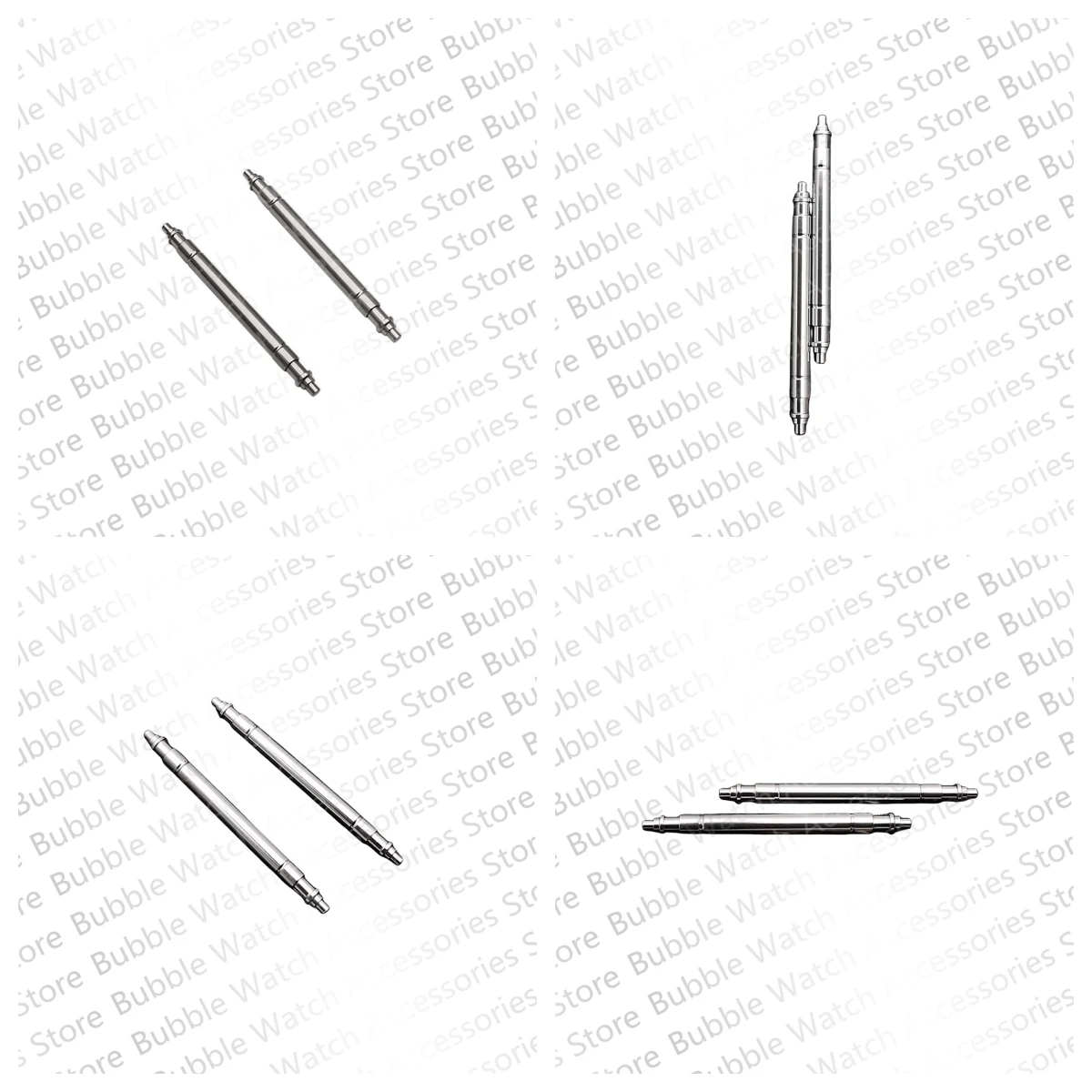 

2PCS 1.8MM*19MM 20MM 21MM Silver 316 Precision Steel Axis Spring Bar Fit For Omega Seahorse 600 Series Watch