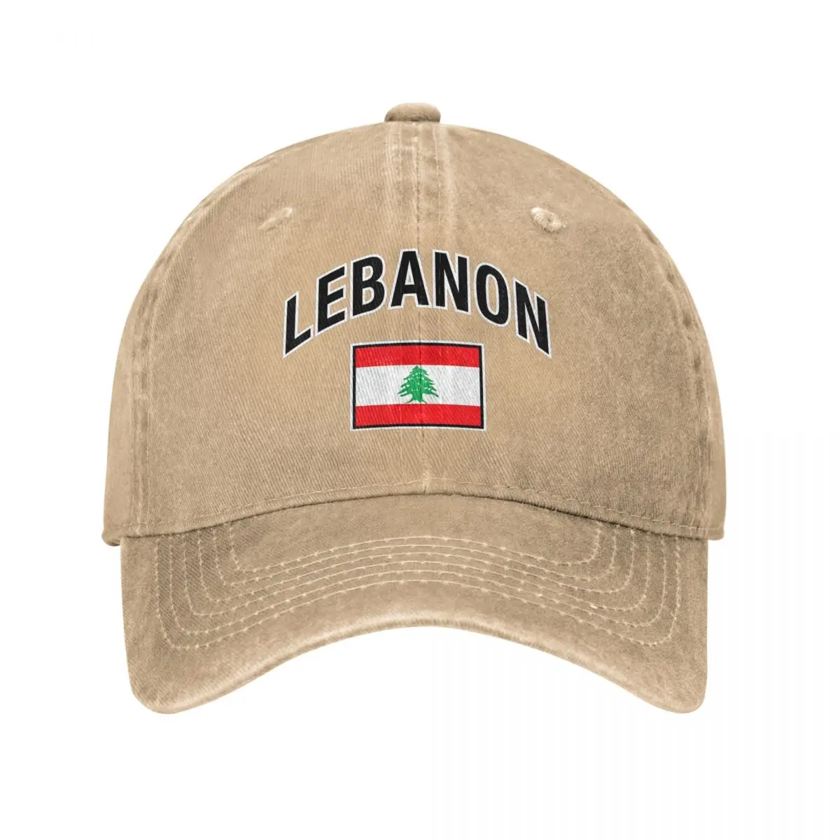 Lebanon Flag Proud Lebanese Baseball Cap for Men Women Distressed Denim Washed Sun Cap Running Golf Unstructured Soft Caps Hat