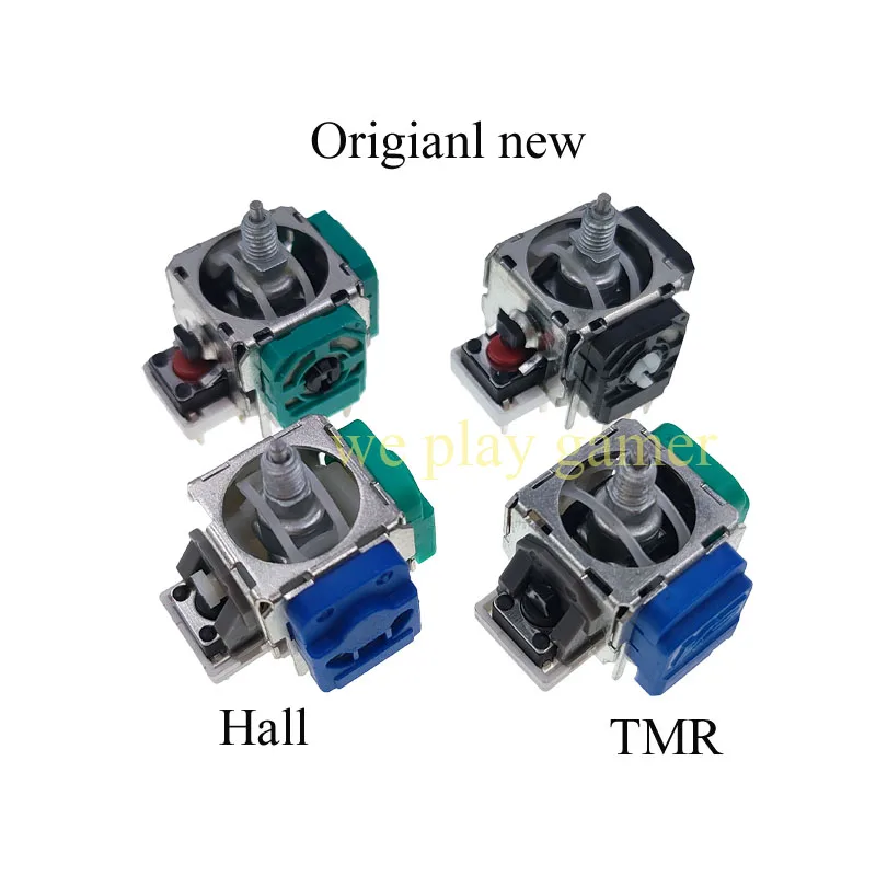 2 قطعة Hall & TMR تأثير عصا التحكم ثلاثية الأبعاد وحدة التحكم الروك الاستشعار التناظرية لوحدة التحكم XBOX ONE Elite 2