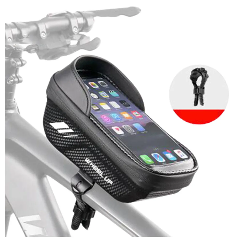 

Bicycle Touch Screen Bag Waterproof MTB Head Tube Handlebar Bag Bicycle Accessories Mobile Phone Holder Bag Case Sport Pouch