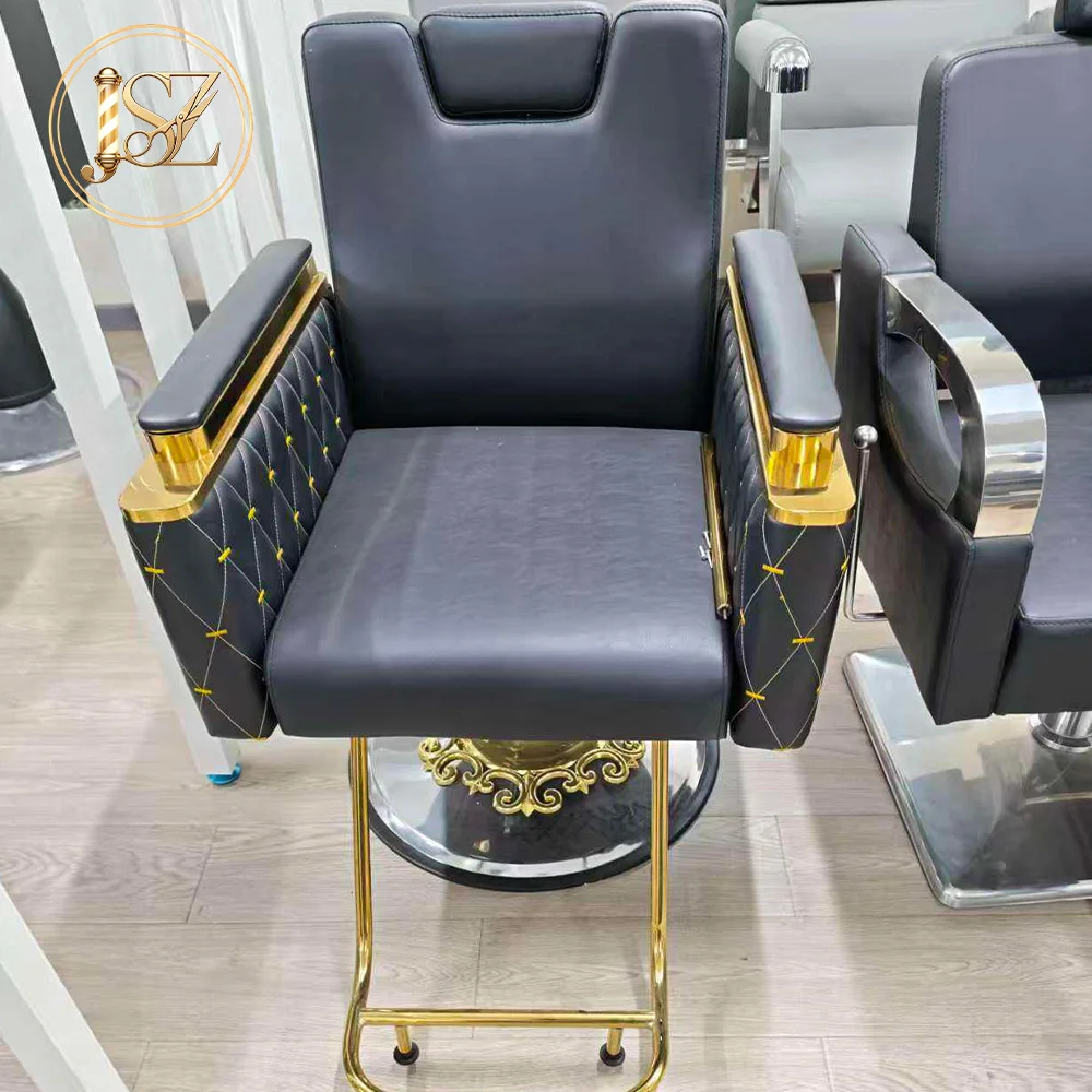 Luxury Elegant Hydraulic Barber Chair Comfortable Styling Chair for Hair Salon Barbershop