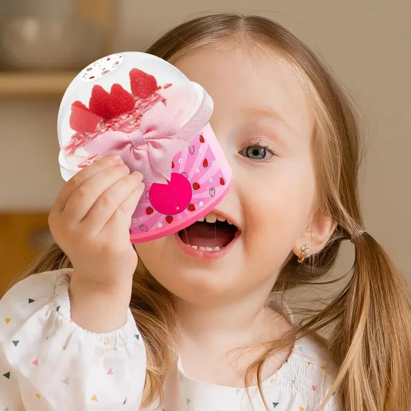 

Сенсорная игрушка с клубникой, 200 мл, без липкой, клубничное масло, грязь, забавная глина для снятия стресса для детей 3 лет, детские развивающие игрушки