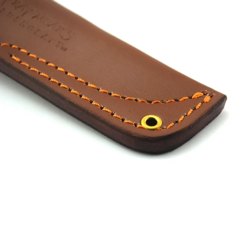 Funda para cuchillo recto de piel de vaca de primera capa, funda para herramientas nórdica para exteriores, funda para herramientas Bushraft RAY MEARS, 1 unidad