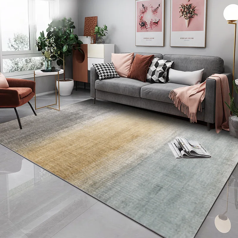 

Simple Living Room Decoration Soft Carpet Bedroom Large Area Rug Decor Home Checkroom Dirty Resistant Carpets Entrance Door Mat