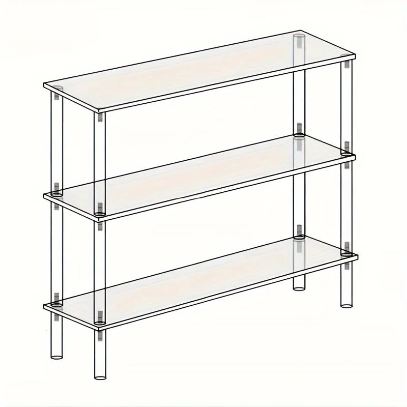 Estante de almacenamiento Vertical acrílico, estante de exhibición de cosméticos de lápiz labial de Perfume para piedras preciosas, almacenamiento de cosméticos de Perfume de la serie Funko POP