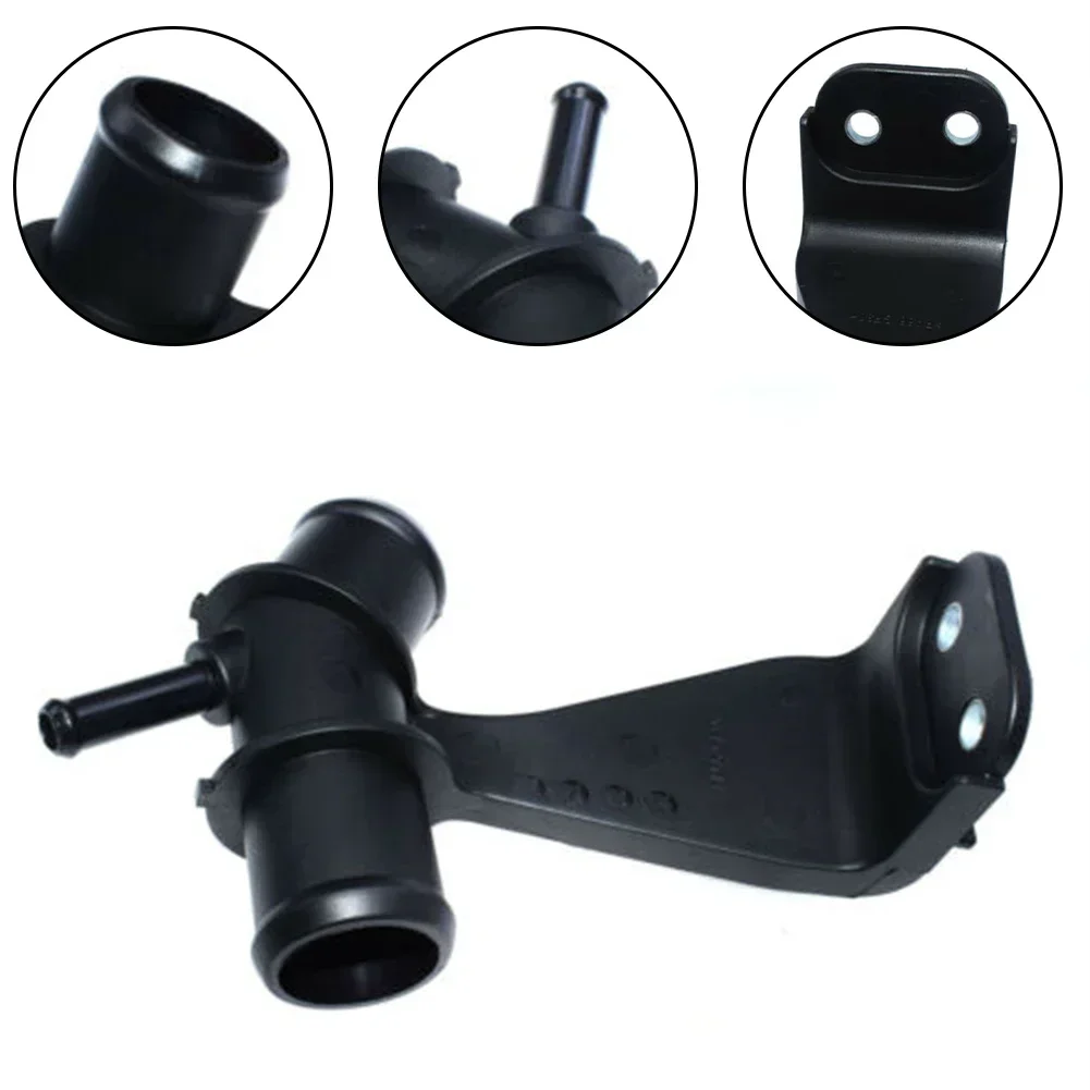 New Coolant Hose Connector Pipe Adapter For Toyota Corolla 2009-2017 Black ABS 16577-22H02,16577-0T030,165770H010, 165770T030