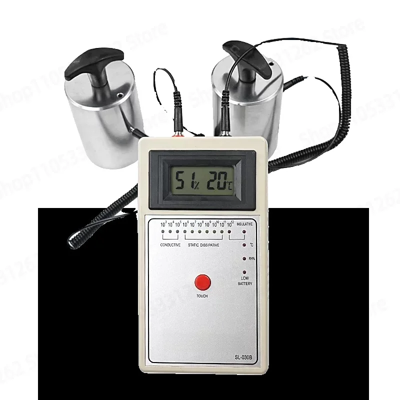 SL-030B Heavy hammer type surface resistance tester/LED digital display anti-static grounding insulation resistance tester