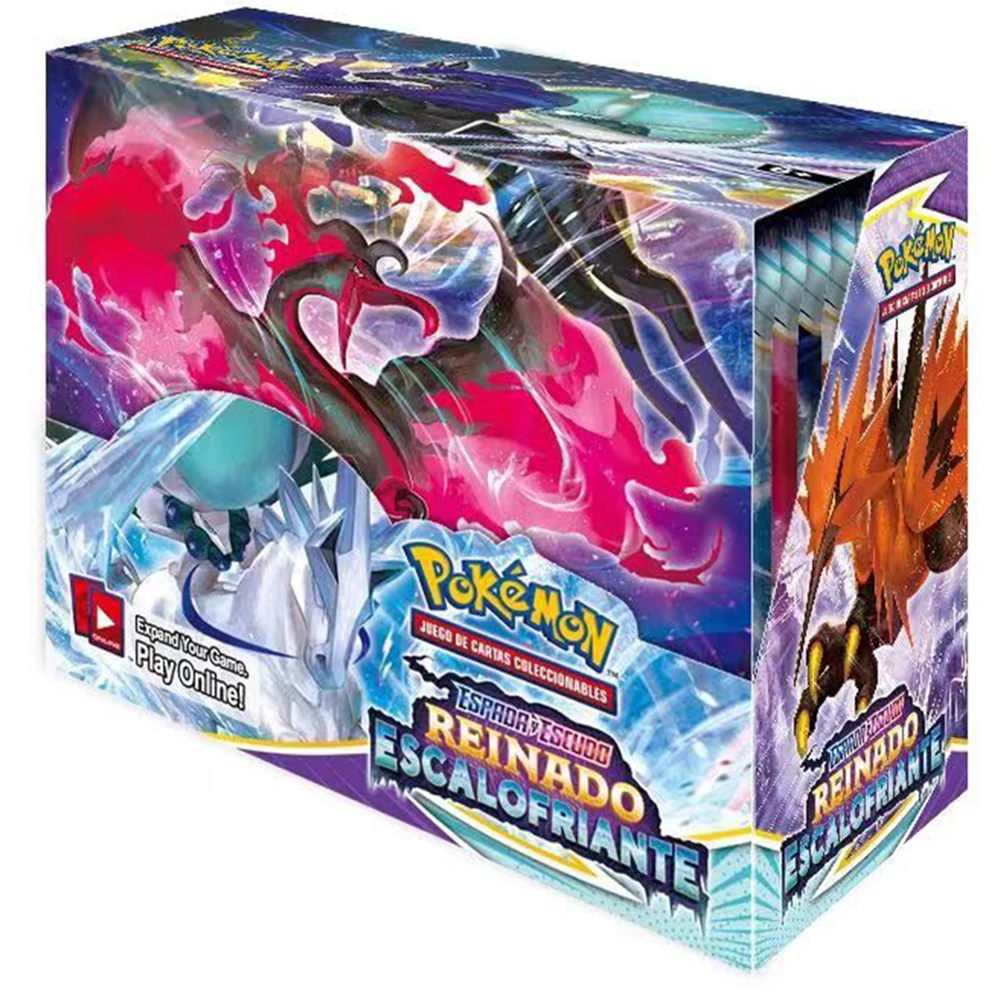 Spanish Pokémon TCG: Silver Tempest Booster VOLTAJE VIVIDO  REINADO ESCALOFRIANTE Cards Kids Toys Drop Shipping Wholesale