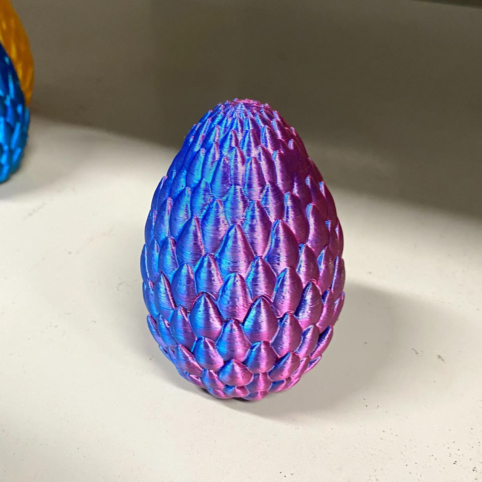 3D Printing Chinese Loong Toy Fashionable Desktop Decorations Car Accessories Chinese Loong Model Light and Safe Home Decoration