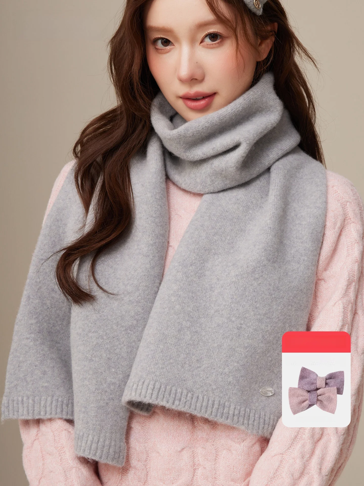 cacuss-レディース-ウールニットスカーフ-冬-暖かい-厚手-無地-ファッション-韓国スタイル-ロング長方形ネックウォーマーアクセサリー