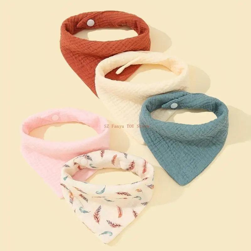 96GC Trẻ sơ sinh Chảy nước dãi Yếm cho bé Yếm ăn thoáng khí Mọc răng Khăn mặt ợ