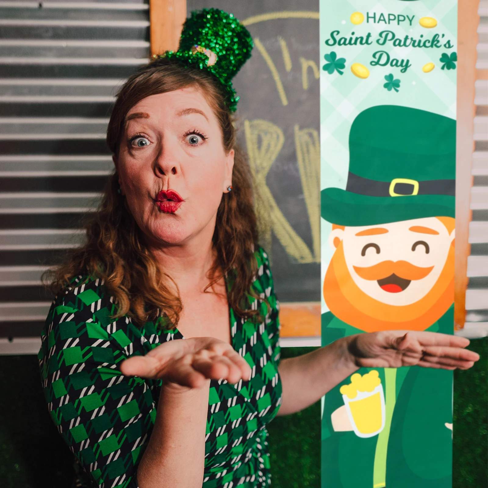

Couplet Decoration Ireland Festival Door Sign Porch Hanging St Patricks Day Decorations Home Party Wall Window Terrace