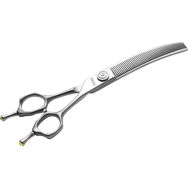 38-Degree Arc Curved Blenders Chunkers Thinner Shears  VG10 Alloy Steel