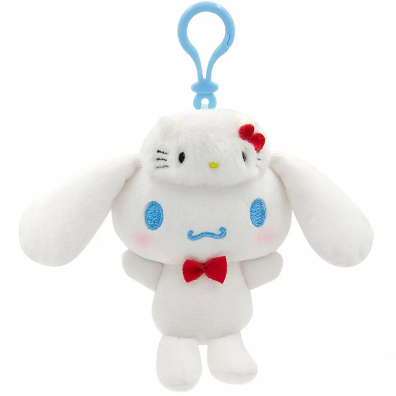Anime Plush Sanrio KT Hat Series Small Pendant 13cm Kuromi Cinnamoroll My Melody Fashion Boutique Doll Plush Dolls Kids Gifts