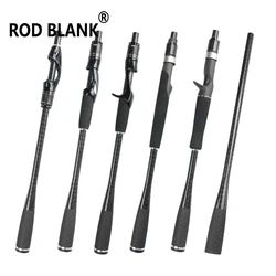 Rod Blank 1 Set Spinning Casting Handle Kit one full piece Carbon Fiber Grip Rod Building Components Rod DIY Repair Accessory