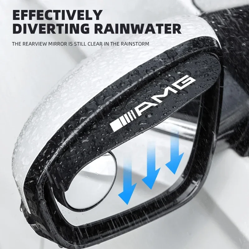 Для Mercedes Benz 2 шт. Автомобильное зеркало заднего вида с дождевыми бровами, маленькое круглое зеркало для Mercedes Benz AMG W124 W202 W203 W204 W210 W211 B/C/E/S Для Mercedes Benz 2 шт. Автомобильное зеркало заднего вида с дождевыми бровами, маленькое круглое зеркало для Mercedes Benz AMG W124 W202 W203 W204 W210 W211 B/C/E/S