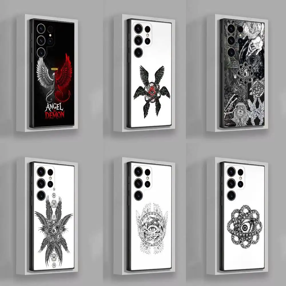 

Angel Demon Eyes Pattern Phone Case For Samsung S25,S24,S21,S22,S23,S30,Ultra,S20,Plus,Fe,Lite,5G Black Box