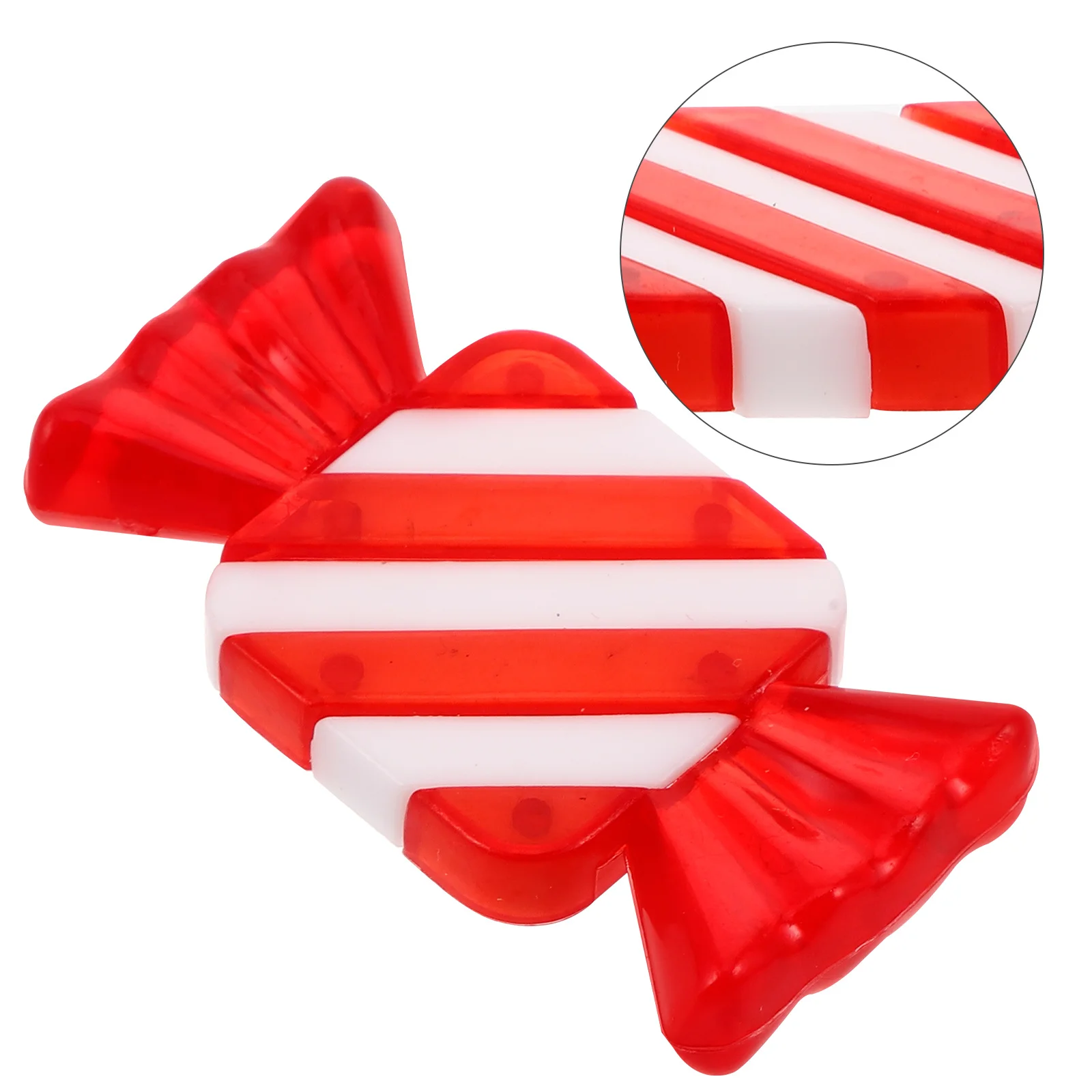 

20Pcs Christmas Candy Hanging Ornaments Striped Pattern Sweet Pendant Xmas Tree Decorations Decor Holiday Party